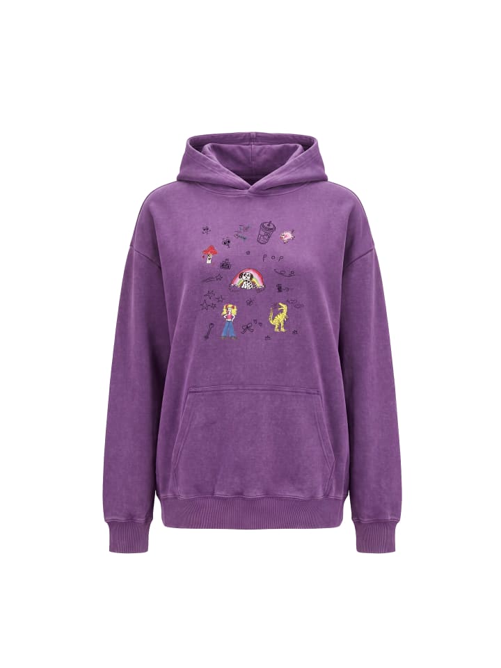 Women Hoodie in Purple