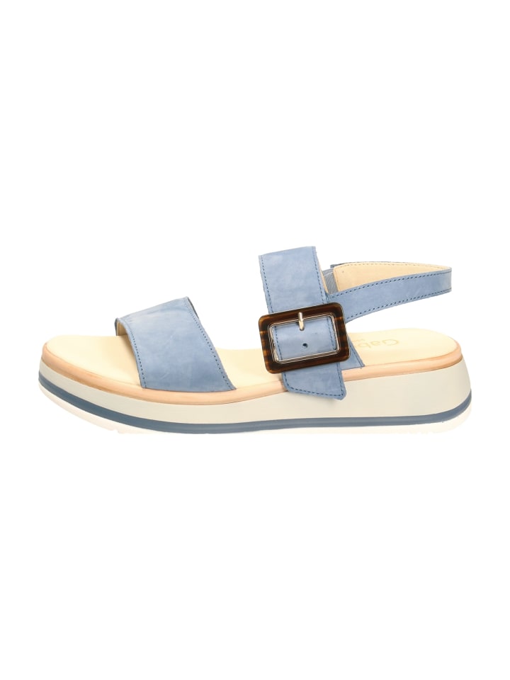 Komfort Sandalen in Blau