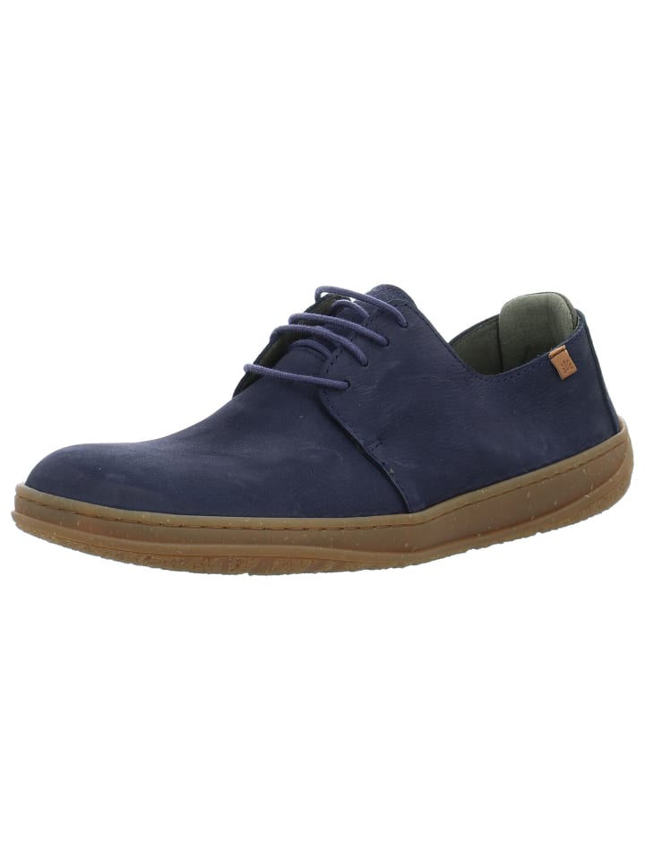Schnürschuh in blau