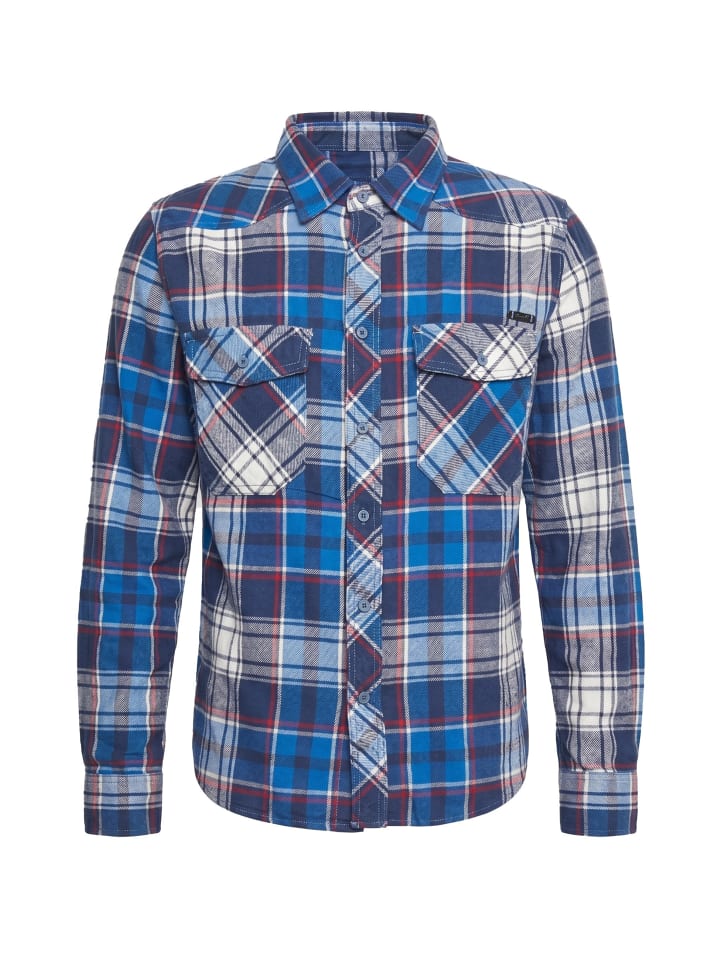 Flanell Shirt in navy