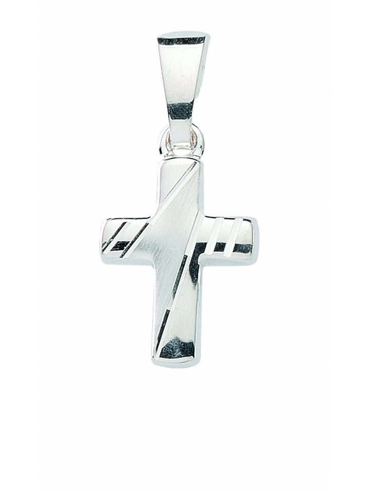 925 Silber Kreuz Anhänger in silber