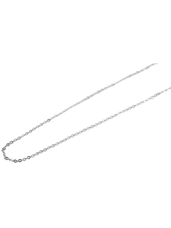 Unisex Halskette – Ankerkette aus Edelstahl 70 cm in silber