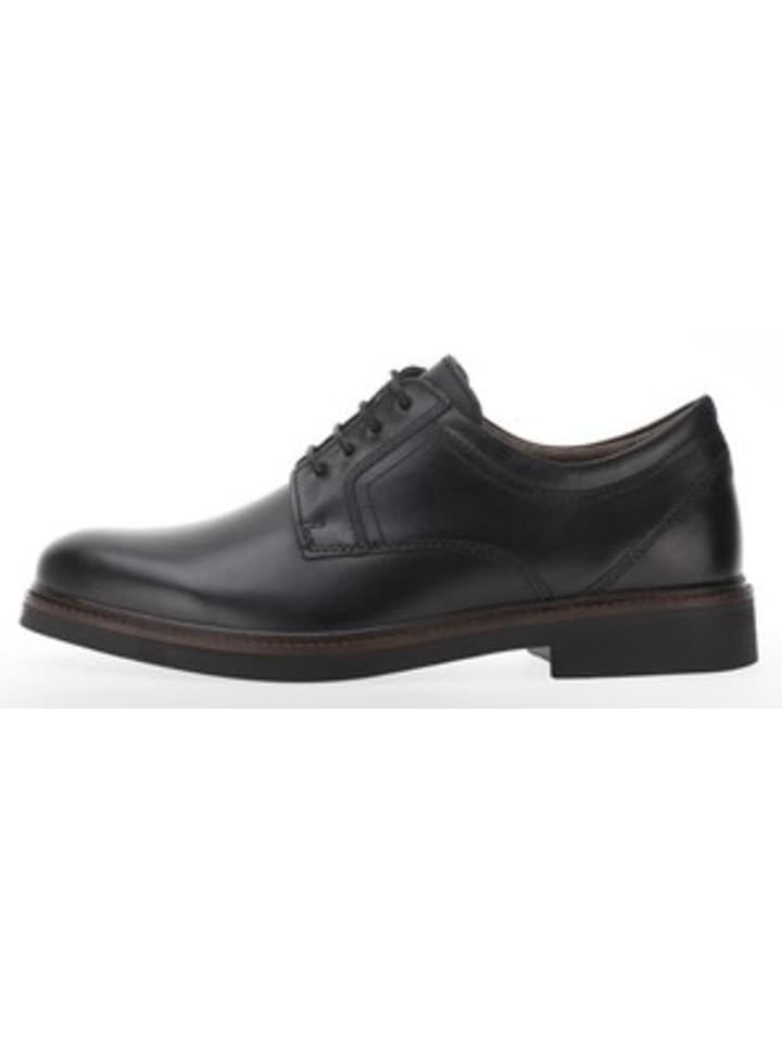 Schnürschuh in schwarz