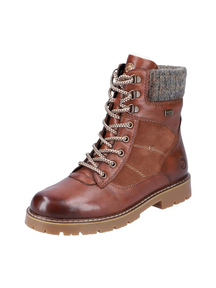 Komfort Stiefeletten in Braun