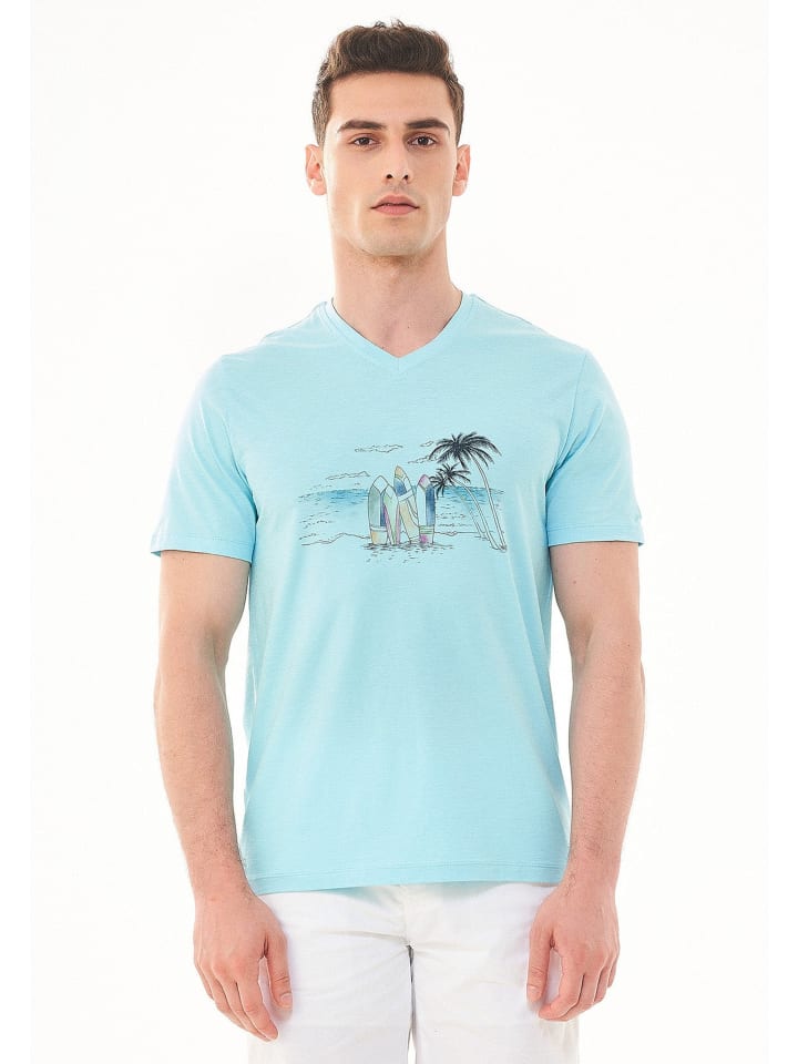 T-Shirt "MOR13614" in Mint