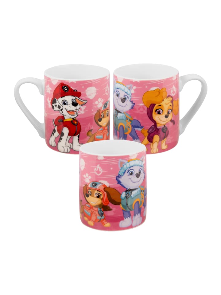 Paw Patrol Tasse Girls Pink aus Keramik 230 ml in pink