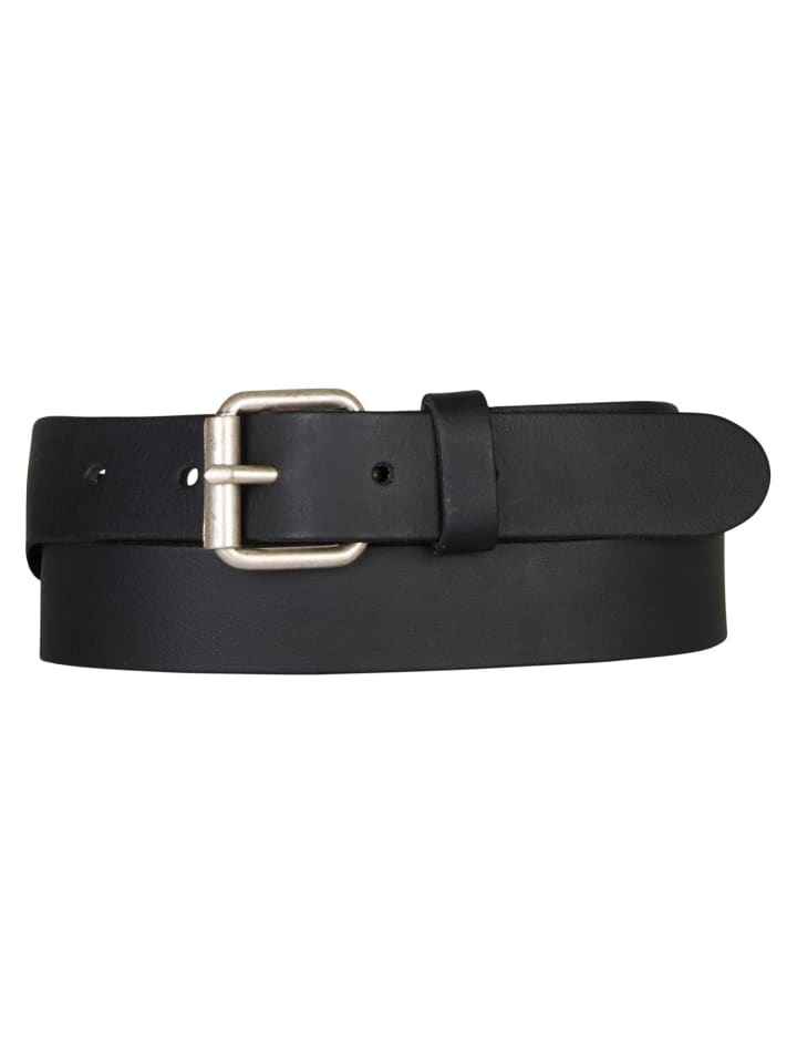 Ledergürtel in Schwarz