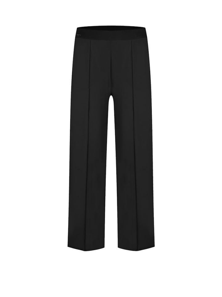 Straight Leg Jeans für Damen in schwarz