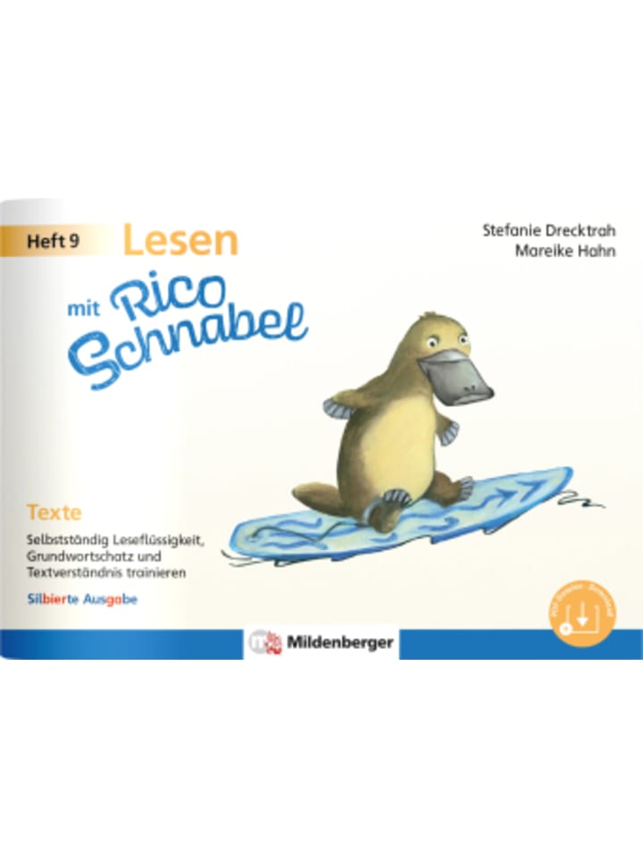 Buch - Lesen mit Rico Schnabel, Heft 9: Texte - silbierte Ausgabe