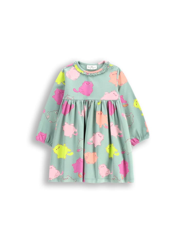 Kleid in bunt