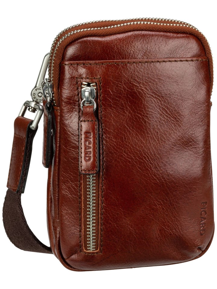 Handytasche Buddy in Cognac