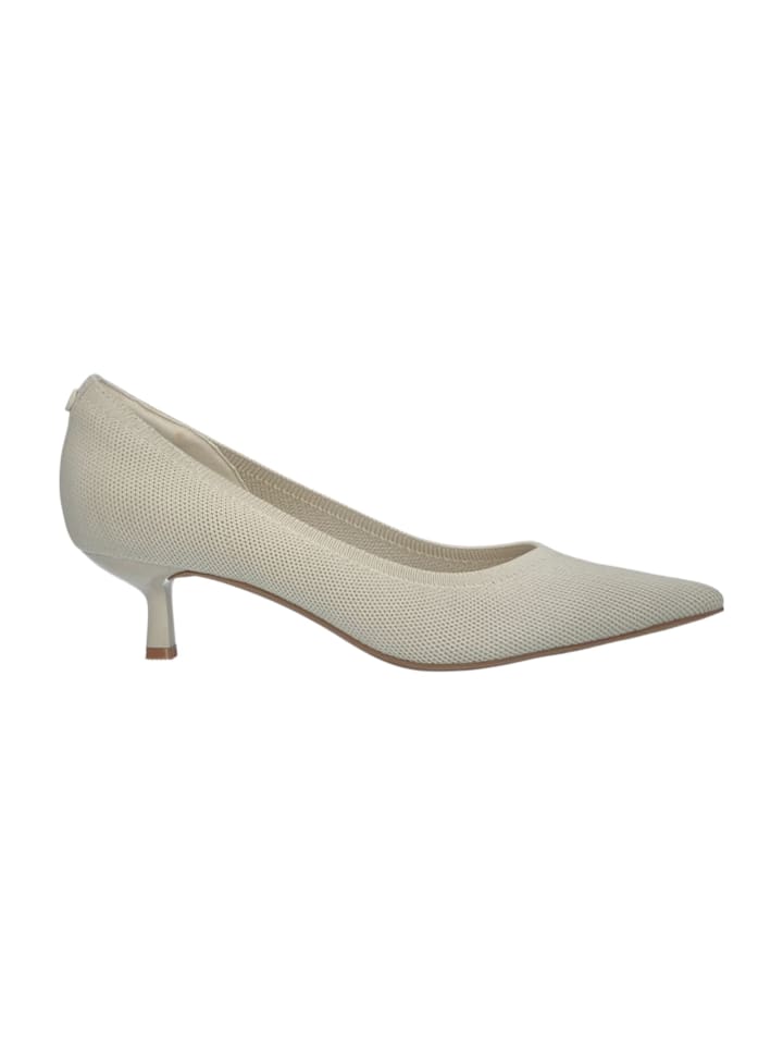 Flache Pumps in Beige