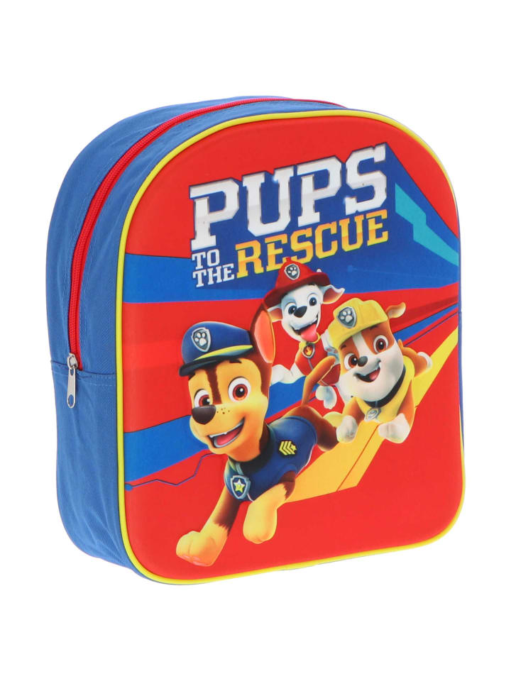 3D Schultasche Paw Patrol Freizeitrucksack in Mehrfarbig