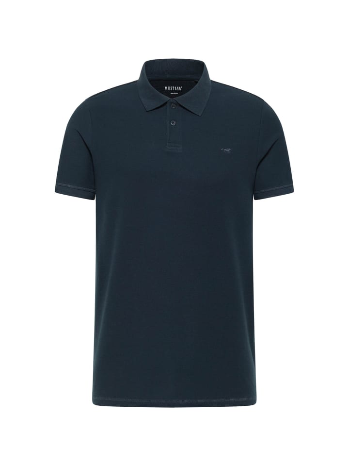 Poloshirt in Dunkelblau