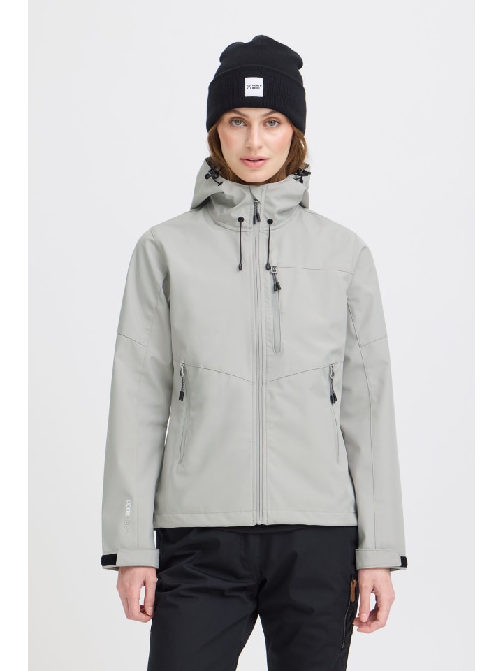 Softshelljacke NBRosa W in Grau