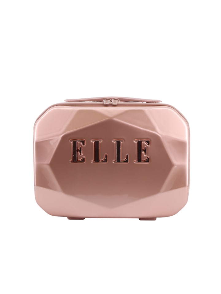 Kosmetikkoffer in Rose Gold
