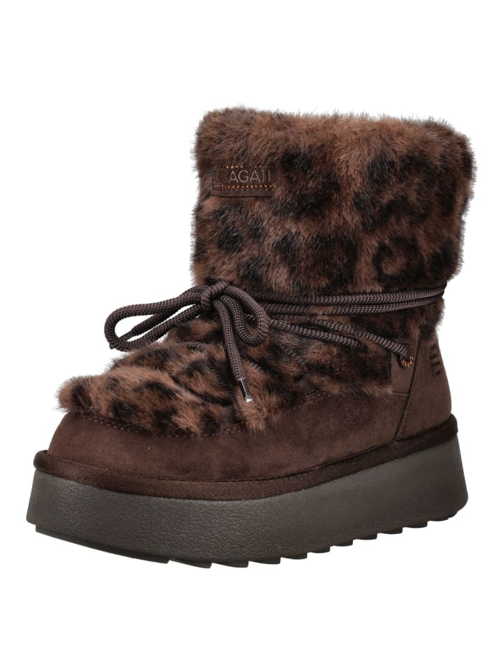 Stiefelette Dunkelbraun