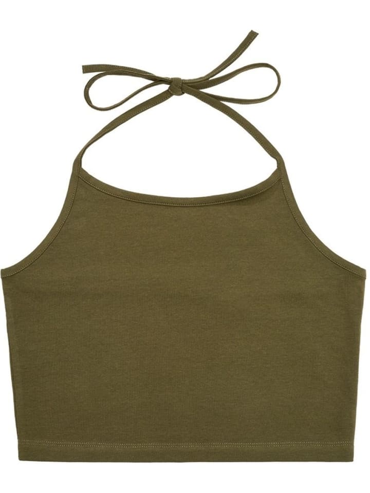 Top "Women Neckholder Top" in Khaki