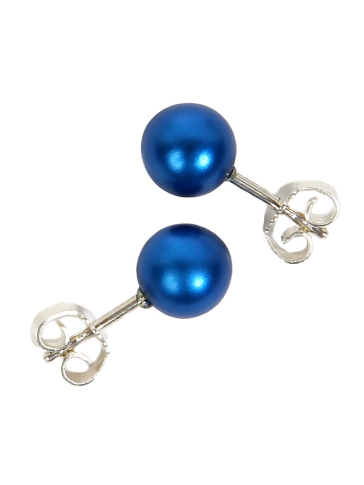 Metall in blau