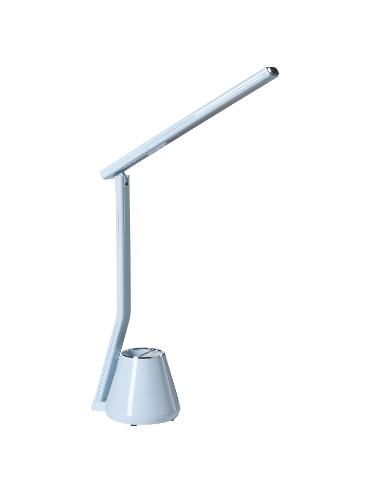Büroleuchten DENEB in Blau - (W) 11 x (H) 45 x (L) 37 cm