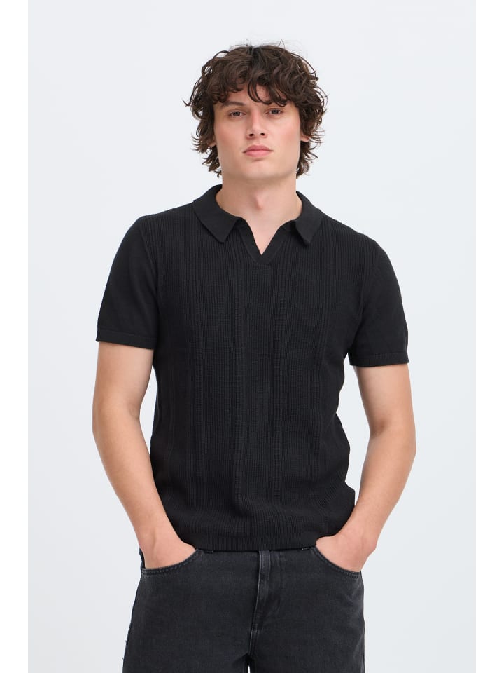 Poloshirt BHBaron in Schwarz