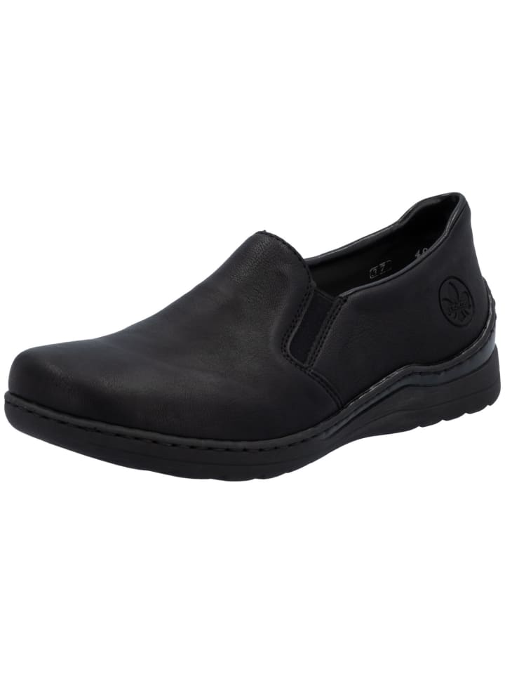 Sportlicher Slipper in schwarz