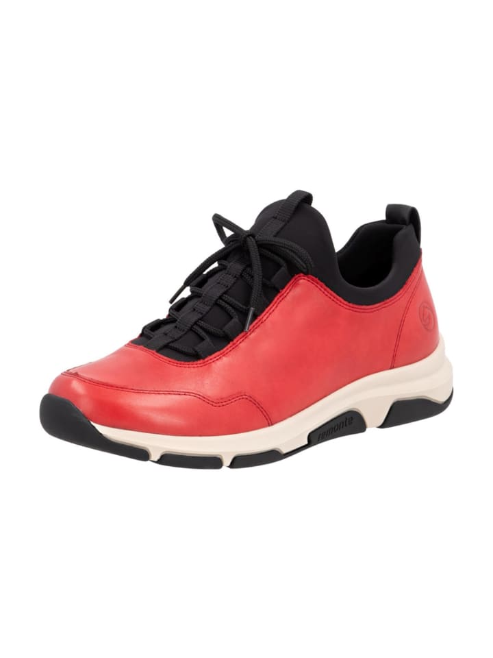 Sportliche Schnürschuhe in Rot