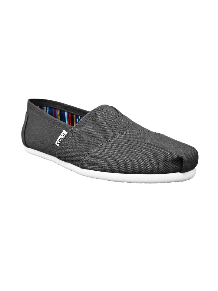 Espadrilles in Grau/Weiß