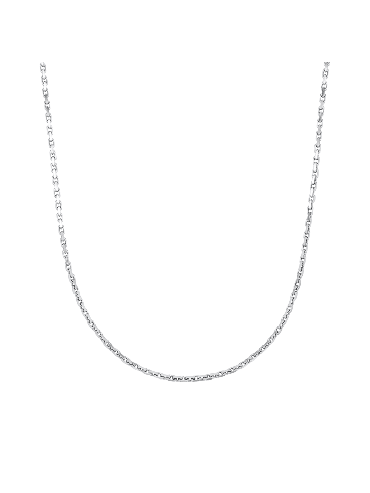 Collier Silber 925, rhodiniert in Silber