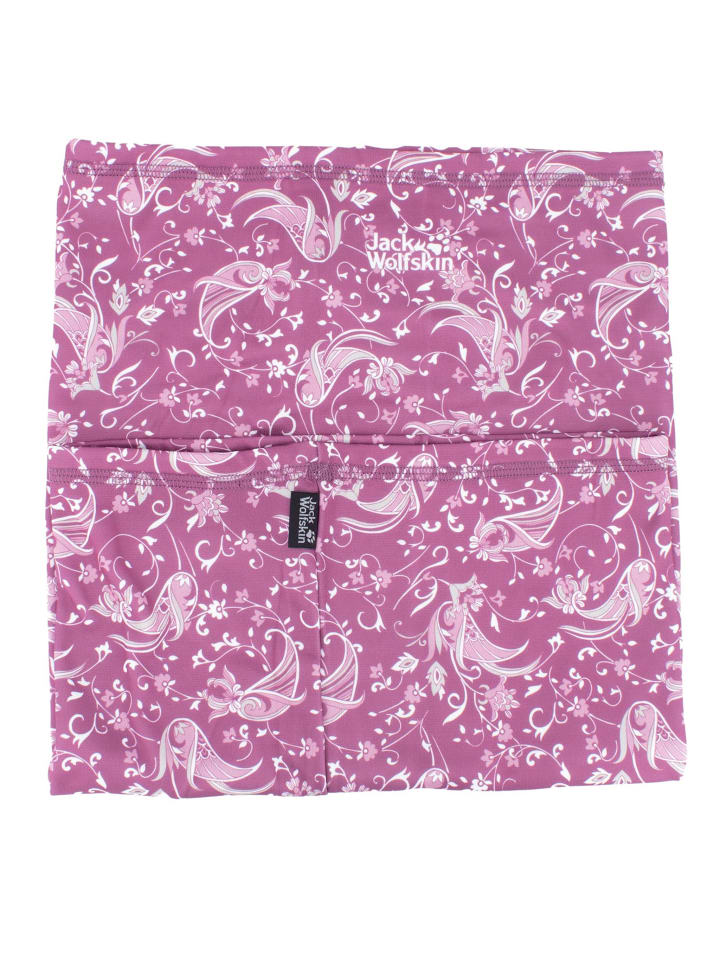 Schal Real Stuff Print Loop in Pink
