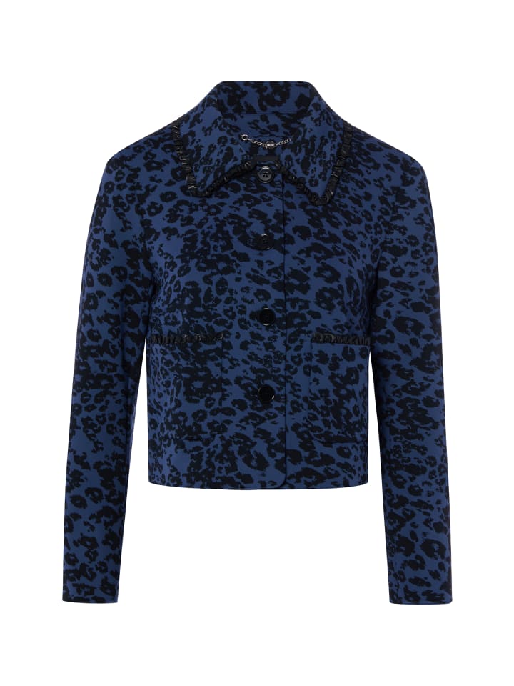 Blazer in indigo - 0002