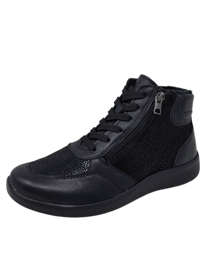 Schnürstiefel Kira 24 Weite K in Schwarz
