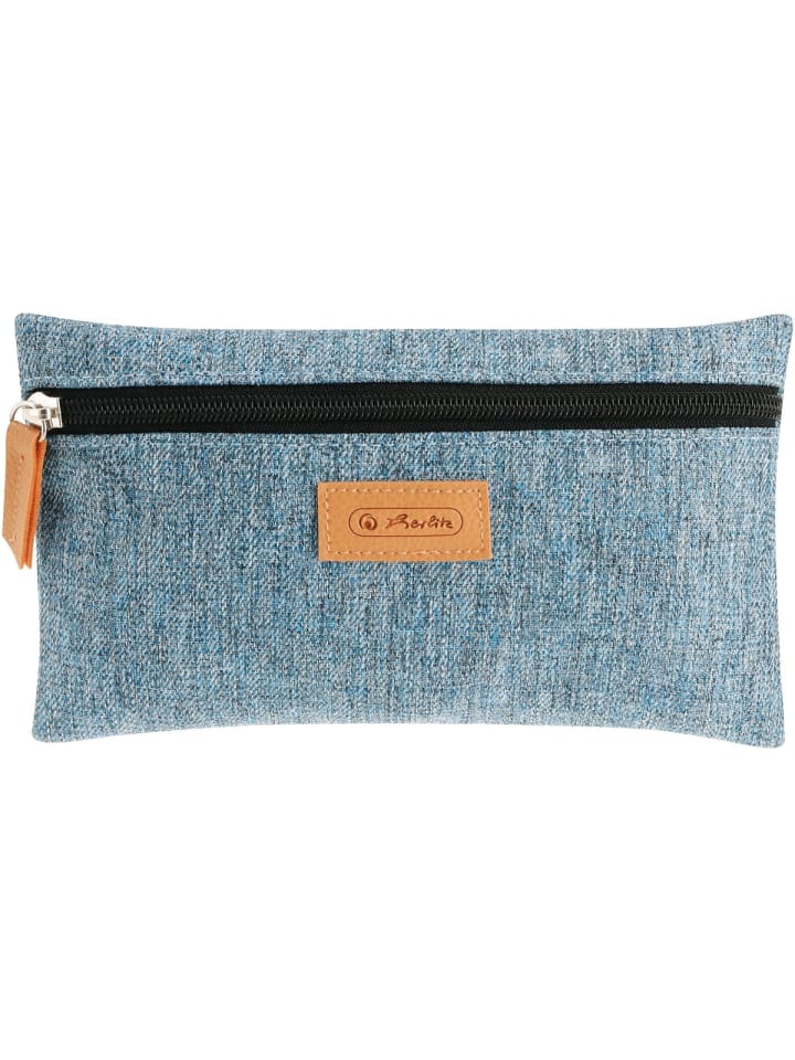 Faulenzer flach Greenline RPET blau Polyester BxHxT 210x123x15mm