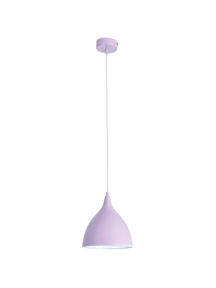 Pendelleuchte "PINHEAD" in violett - (L)22 cm x (B)22 cm x (H)110 cm
