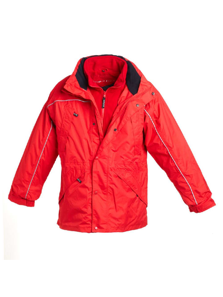 Funktionsjacke in Rot