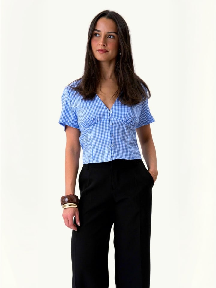Top Roberta in LIGHT BLUE