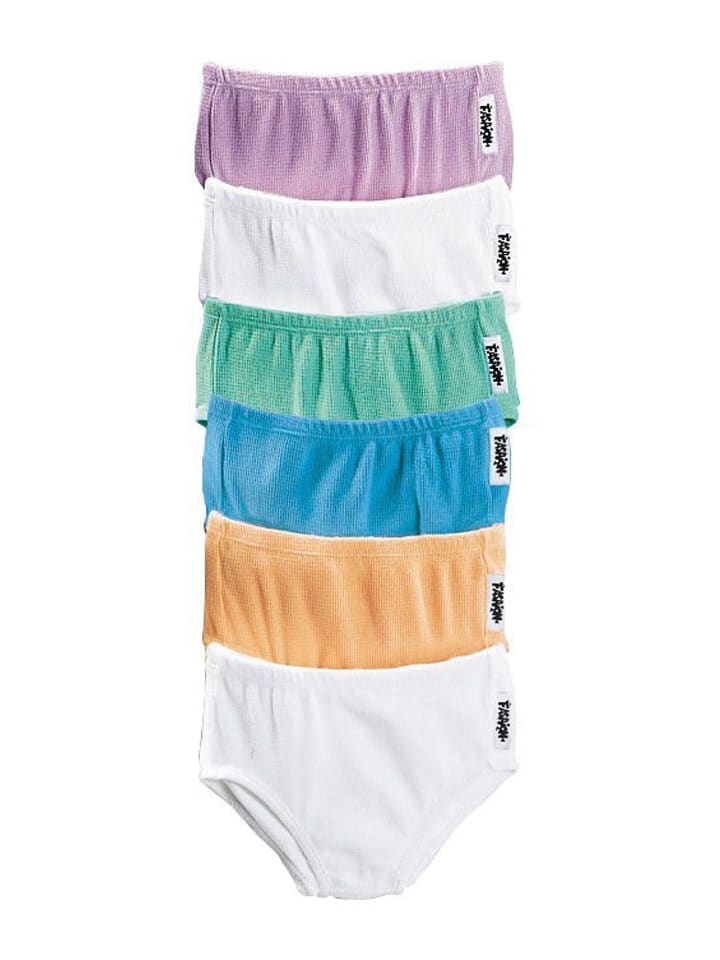Slip in flieder, mint, blau, pfirsich, weiß, weiß