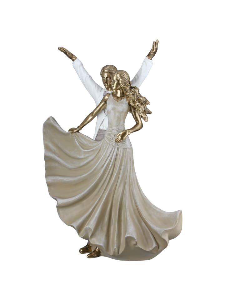 Figur Salsa goldfarben - (H) 33,5 cm