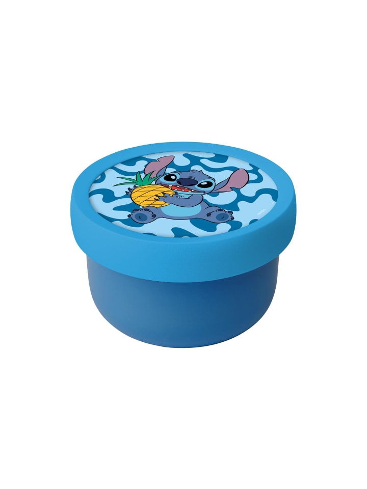 Fruchtbox Stitch Campus in 300 ml in blau-gelb