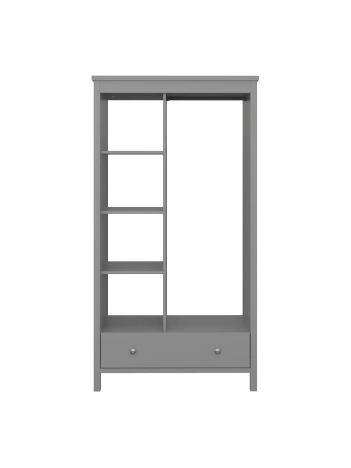 Kleiderschrank Tromsø Grau 90 x 45 cm