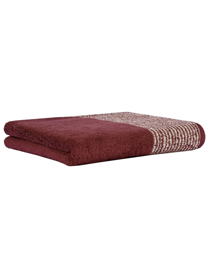 Duschtuch 1er Pack in Bordeaux