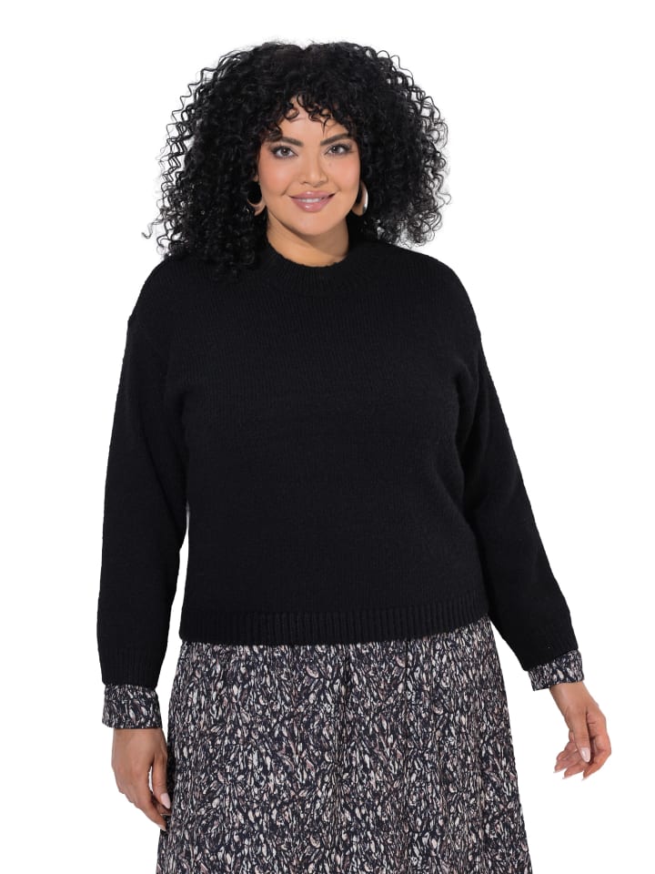 Pullover in schwarz