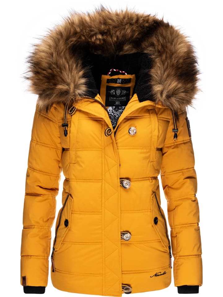 Winterjacke Zoja in Yellow