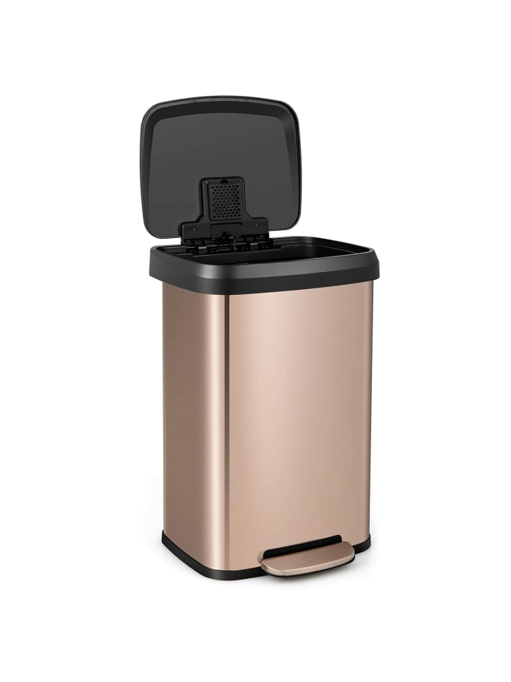 Mülleimer 50L in Gold