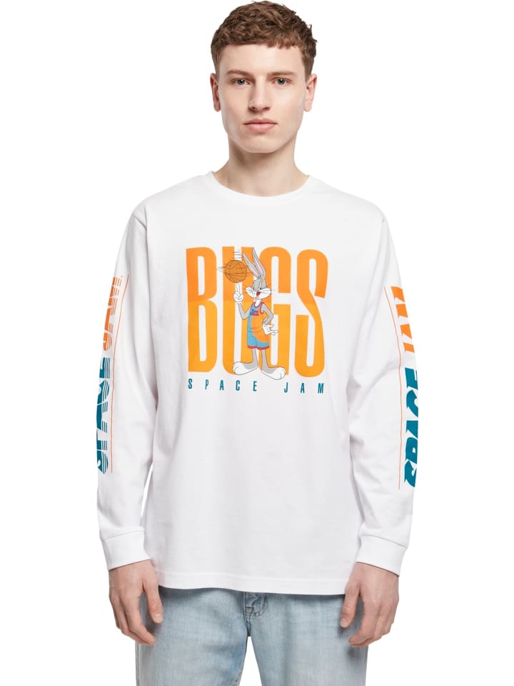 Longsleeve in Weiß