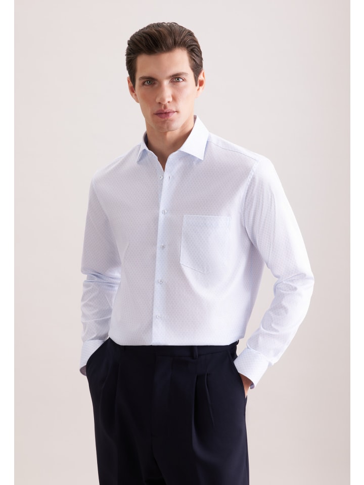Business Hemd Comfort in Hellblau
