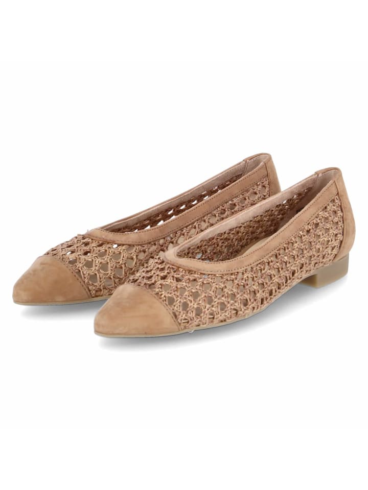 Ballerinas in braun