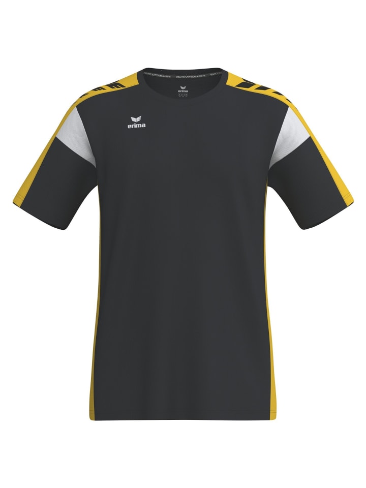 Kinder T-Shirt function in schwarz/gelb