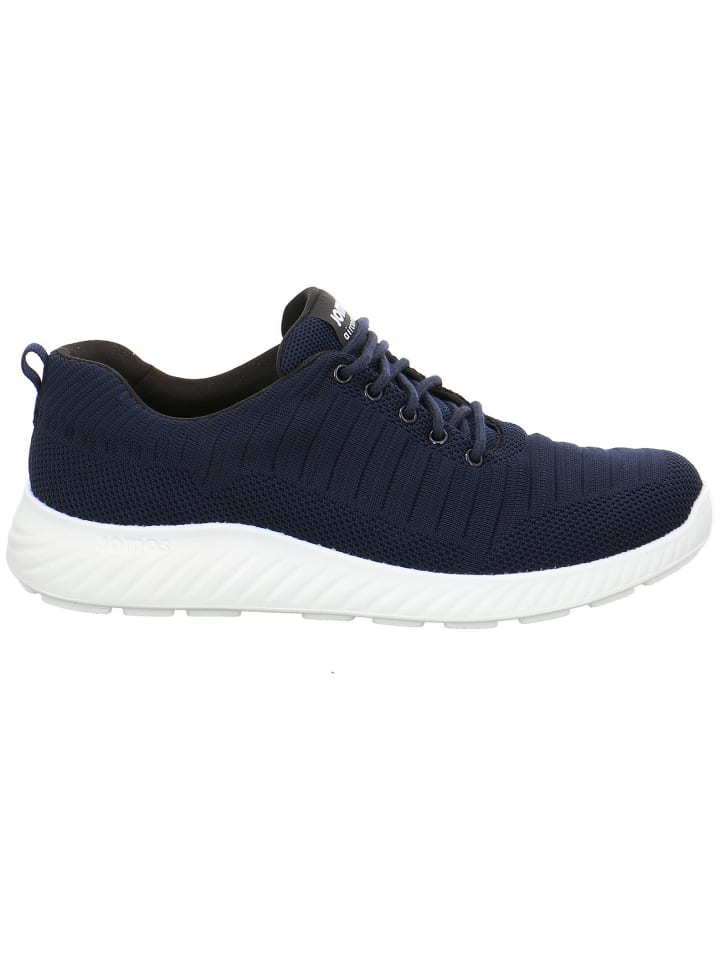 Schnürschuh in blau