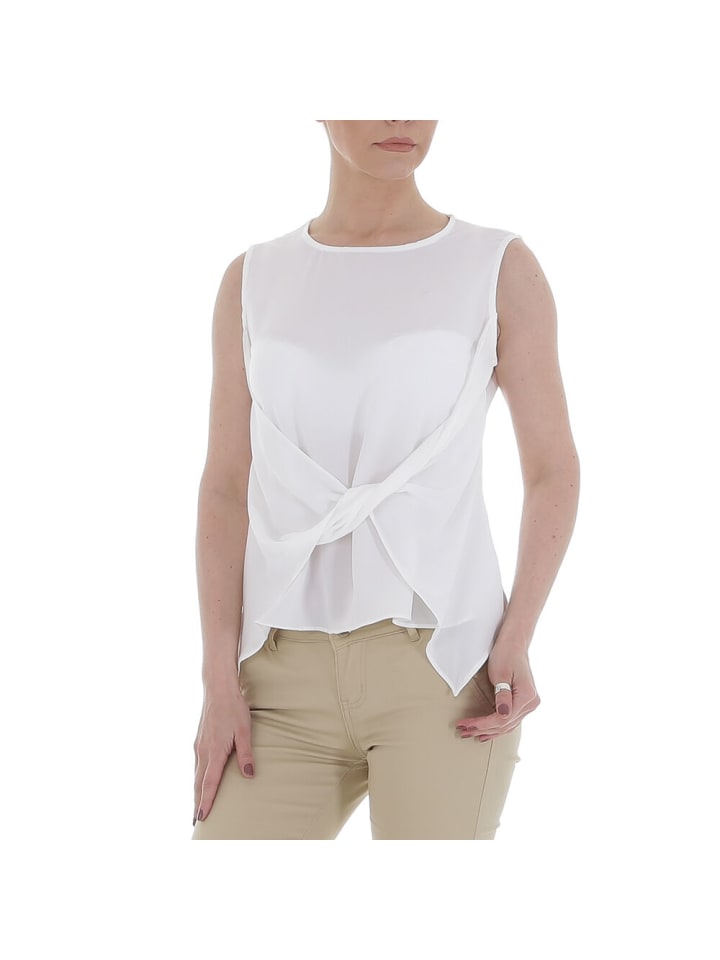 Bluse in Weiß